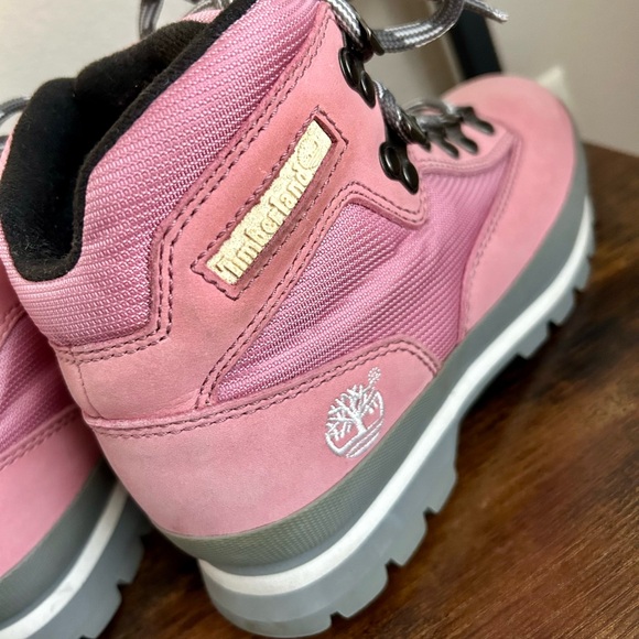 RARE Y2K 💖 Timberland Hiker Boots Size 7 - Picture 4 of 8